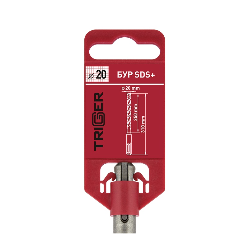 Бур Trigger 78320 SDS+20х250/310 мм