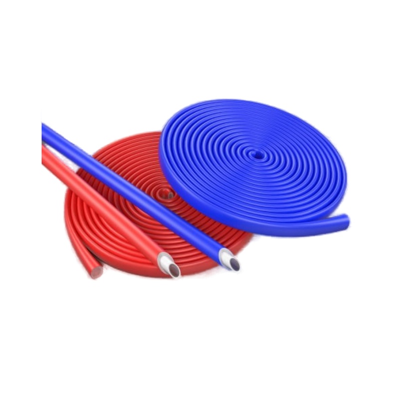 Теплоизоляция d=22х4 мм для м/п труб 20 мм, красная (бухта - 11 п.м.)