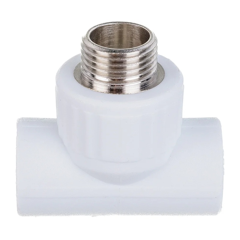 Тройник комбинированный Valfex латунная резьба 20х1/2" НР