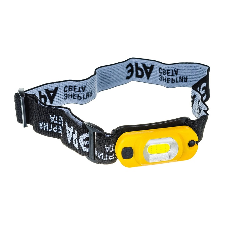 Фонарь Era GA-801 LED налобный, 3Вт, 0.3А*ч Li-Ion, поворот 720град