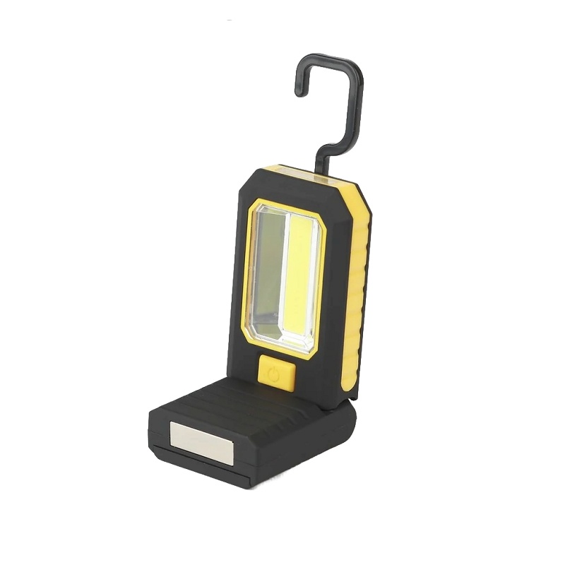 Фонарь Era RB-704 LED на 3хААА, 5Вт, магнит, крючок, корпус сгибается