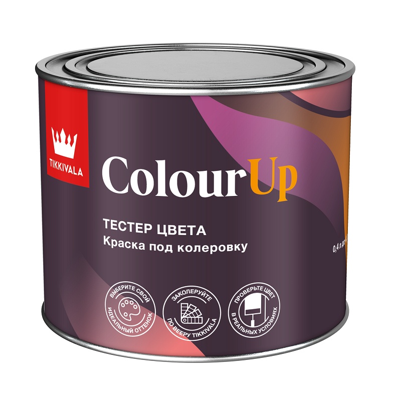 Тестер цвета Tikkurila/Tikkivala ColourUp C (0,4л) 