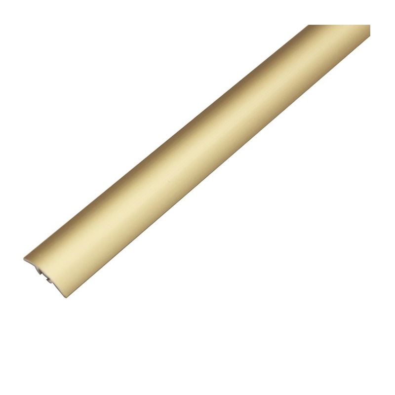 Порог Русский профиль, золото анод. мат, перепад до 8 мм (0,9 м х 30 мм)