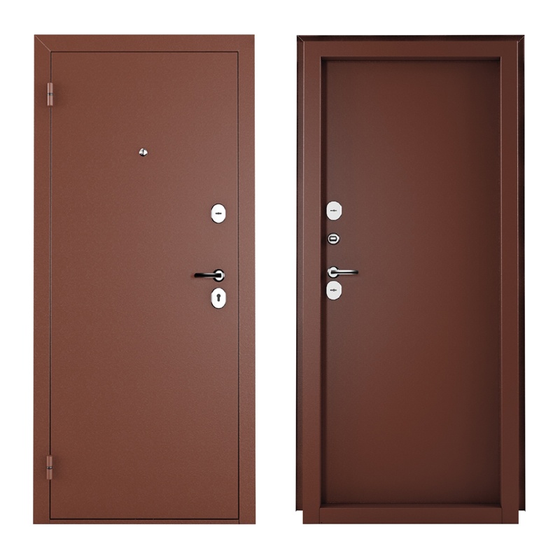 Дверь входная Титан металл металл, 860x2050 мм, левая