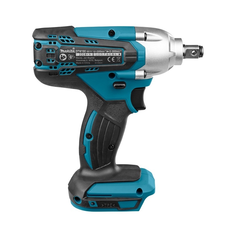 Гайковерт аккумуляторный ударный Makita DTW190Z LXT, 190 Нм, Li-ion 18V (без АКБ и ЗУ)