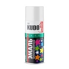 Эмаль аэрозольная Kudo KU-1201 флуоресцентная белая (0,52 л)
