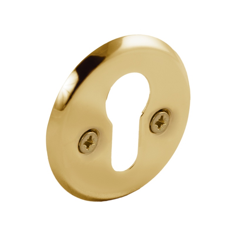 Щиток под цилиндр SCHLOSS 02011 золото 55 мм (25/250)