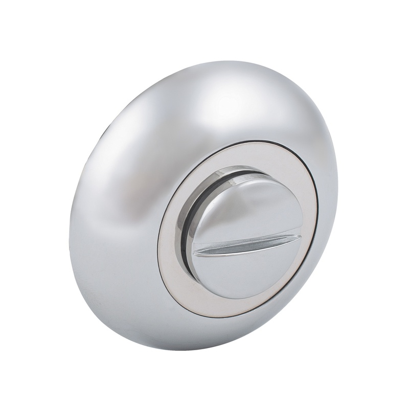 Завертка WC дверная SCHLOSS 82002 никель 50 мм (5/100)