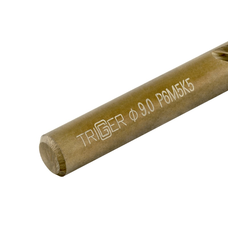 Сверло по металлу Trigger 74290 Кобальт 9,0 мм Р6М5К5