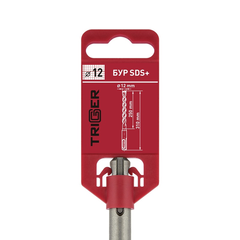 Бур Trigger 78296 SDS+12х250/310 мм