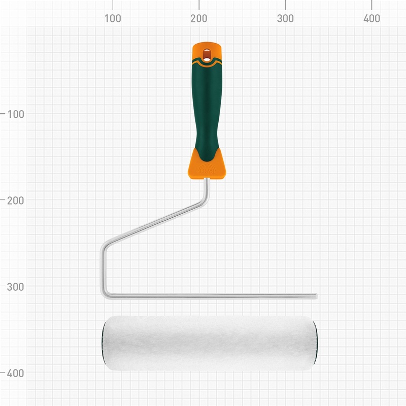 Валик Варяг 32842 микроволокно с бюгелем, ворс 8 мм, 250 мм