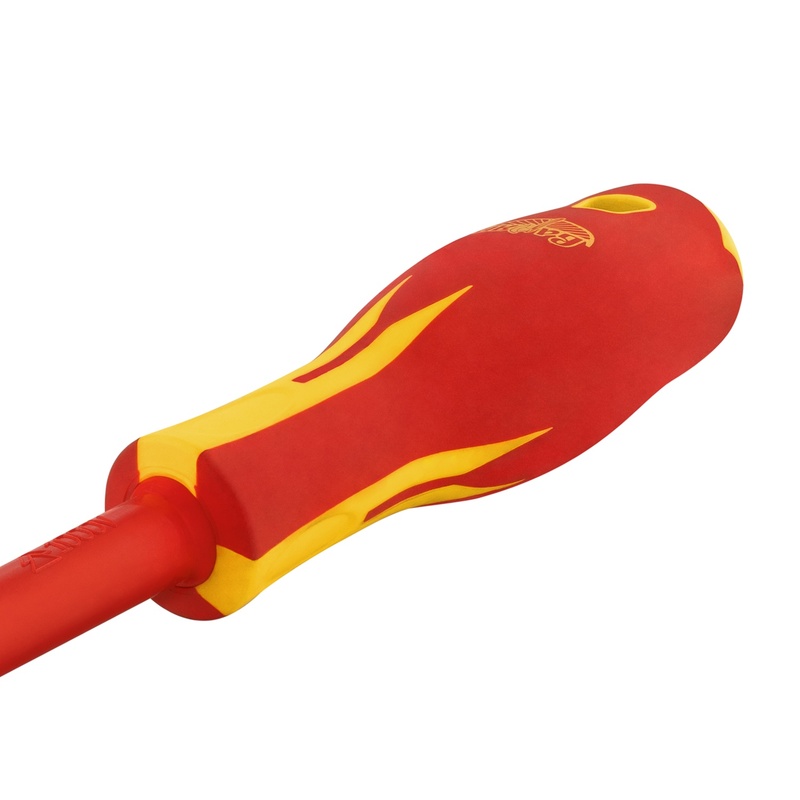 Отвертка Варяг 86055 диэлектрическая 1000В, SL 6,5х150 мм