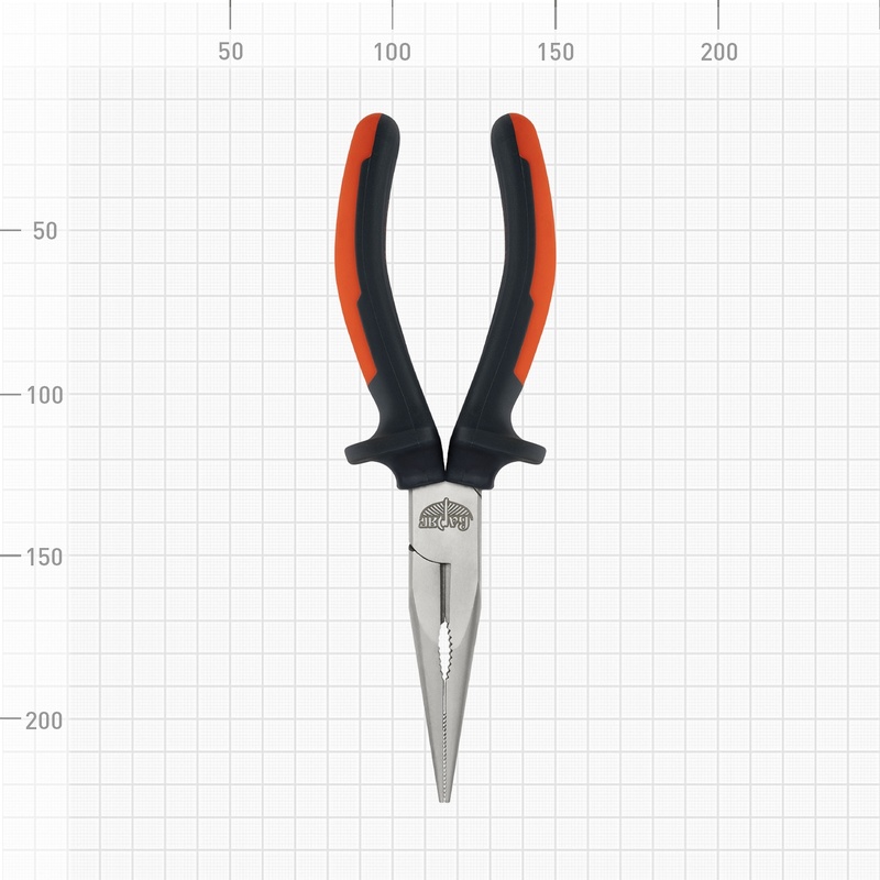 Тонкогубцы Варяг 87006 CrMo 200 мм