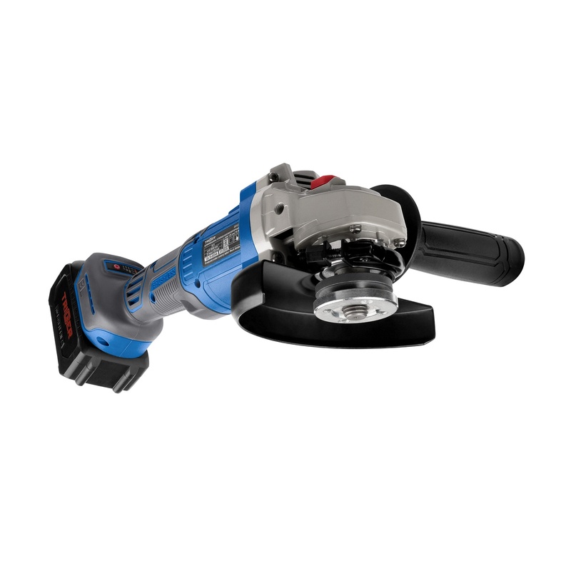 Шлифмашина угловая УШМ аккумуляторная Trigger 20123 ЕАП 18В, Li-ion d=125мм, 2х4Ач, кейс, бесщеточная