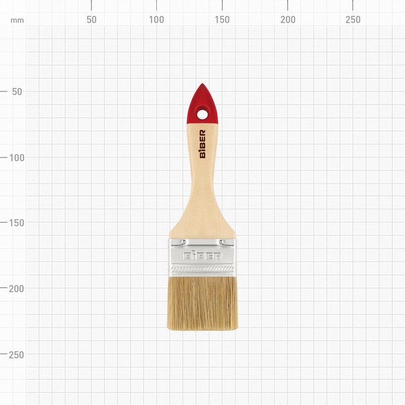 Кисть флейцевая Biber 31113 Эконом 50 мм