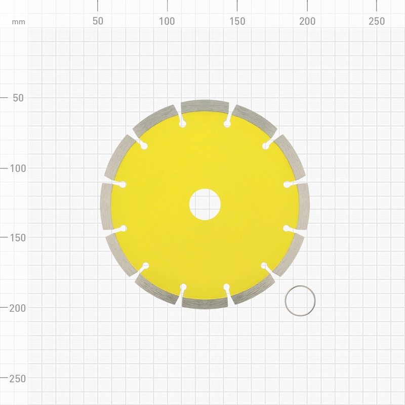 Диск алмазный сегментный Biber 70219 150 мм