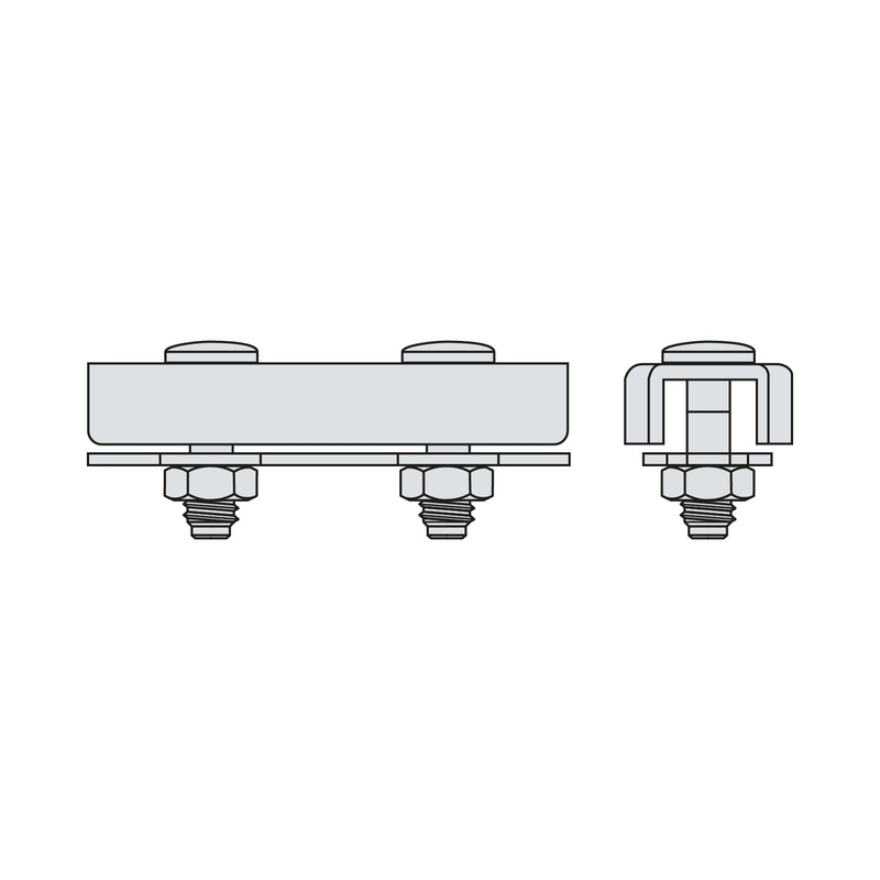 Зажим троса SWFS Duplex M6 (2 шт)