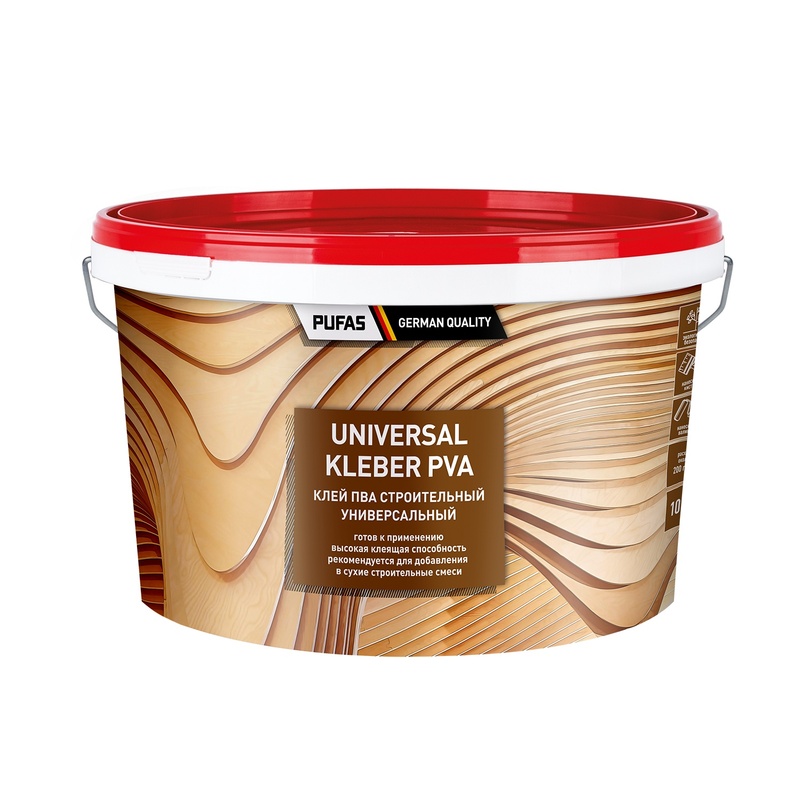 Клей ПВА Pufas Universal Kleber cтроительный (10 кг)