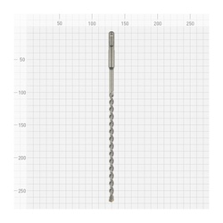 Бур Trigger Quadro 78478 SDS+ 6х200/260 мм