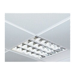 Плита потолочная кассетная Cesal, с перф., кромка Tegular 45, 600х600 мм (1 шт)