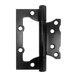 Петля накладная "бабочка" Trodos, 100х75х2,5мм, б/к, черный