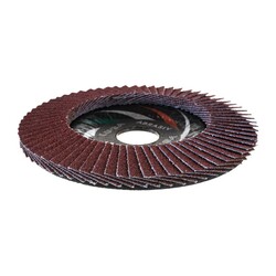 Диск лепестковый по металлу Луга (КЛТ тип 2) конический Р60 125х22 мм