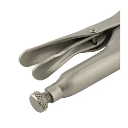 Клещи зажимные Biber 85484 с фиксатором 175 мм (6/60)