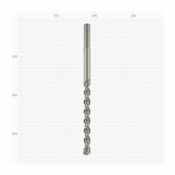 Бур Trigger 88006 SDS-Max (двойная спираль, 4 резца), 20х215/340 мм
