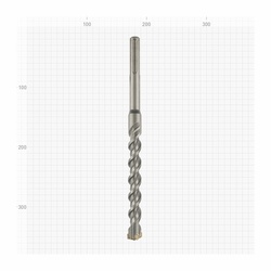 Бур Trigger 88009 SDS-Max (двойная спираль, 4 резца), 25х215/340 мм