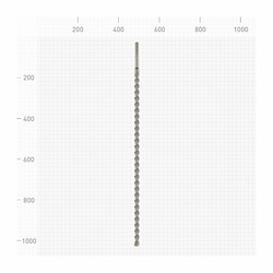 Бур Trigger 88010 SDS-Max (двойная спираль, 4 резца), 25х875/1000 мм