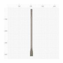 Зубило плоское (лопатка) Trigger 88101 SDS-Max 25х400 мм