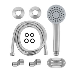 Смеситель для ванны Klip 817 с аксессуарами, L- излив 300мм