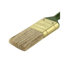 Кисть плоская ВАРЯГ 31231 светлая щетина 25 мм