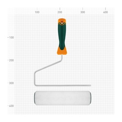 Валик Варяг 32852 войлочный, ворс 5 мм с бюгелем, 250 мм