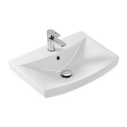 Раковина Cersanit Carina 55 универсальная, 550х400х155 мм