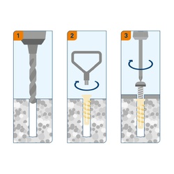 Дюбель для газобетона SORMAT KBT 10 14х70 нейлон (25 шт)