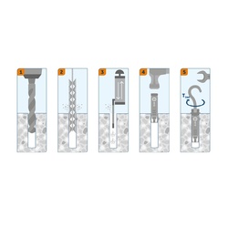 Анкер SORMAT PFG НВF М10 с крюкообразной головкой (1 шт)