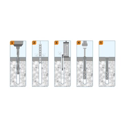 Дюбель-гвоздь SORMAT LYT UK KP 8/100 потайной (100 шт)