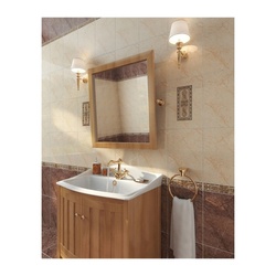 Плитка настенная низ Axima Альпы, коричневая, 200х300х7 мм