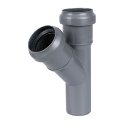 Тройник внутренний Sinikon d=40х40 мм 45 градусов