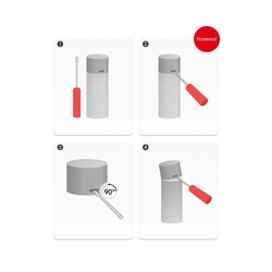 Эмаль акриловая Kudo KU-A7040 серая высокоглянцевая (0,52 л)