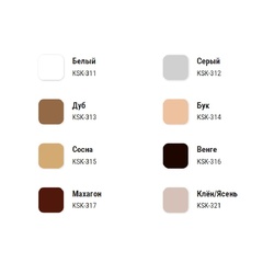 Герметик Kudo KSK 321 акриловый, для дерева и паркета, клён/ясень (0,28 л)