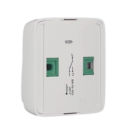 Переключатель о/у Alfa ВА10-163, 1 клавиша, б/инд, белый