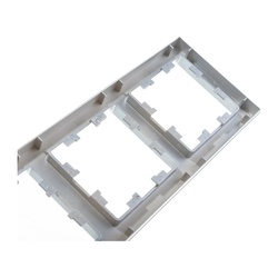 Рамка AtlasDesign ATN000304, 4-х постовая, универсальная, алюминий