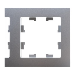Рамка AtlasDesign ATN000304, 4-х постовая, универсальная, алюминий