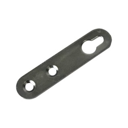 Подвеска бытовая 15х65х1,5 мм петля-смещ, оцинкованная