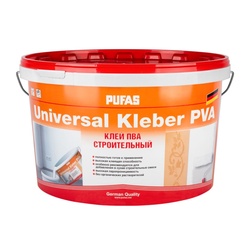 Клей ПВА Pufas Universal Kleber cтроительный (10 кг)