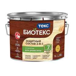 Антисептик Текс Bioteks состав 2в1 сосна (9 л)