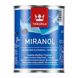 Краска алкидная Tikkurila/Tikkivala Miranol С тиксотропная глянцевая (0,9 л)
