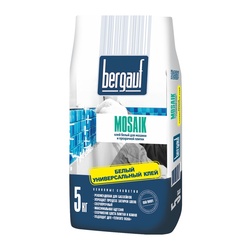 Клей для мозаики Bergauf Mosaik белый (5 кг)
